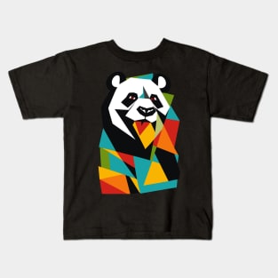 Portrait of Panda Kids T-Shirt